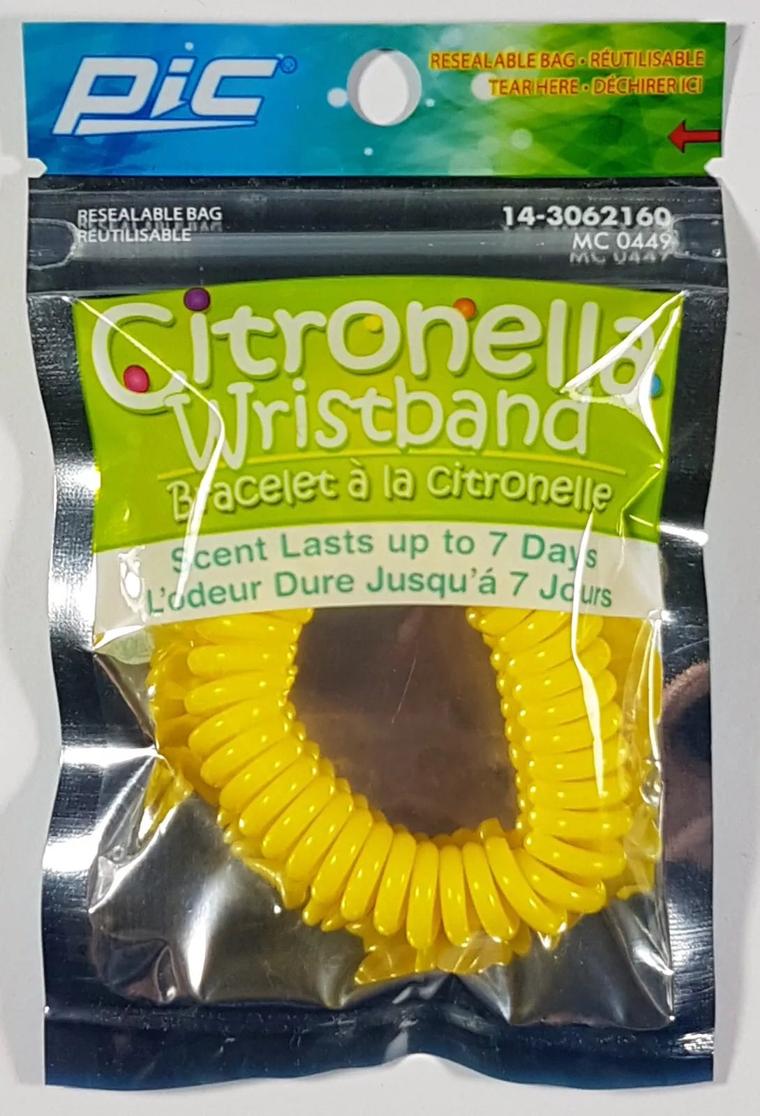 Pulseira de Citronela com Aroma (Citronella Wrist Band Scent)