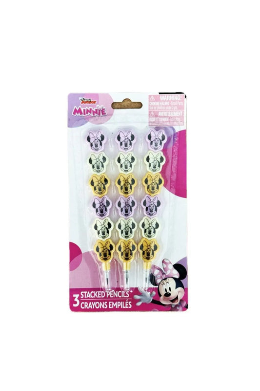 Disney Minnie Mouse Stacked Pencils