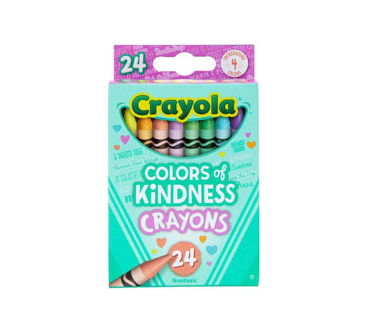 Crayola Colors of Kindness Crayons - 24 Count