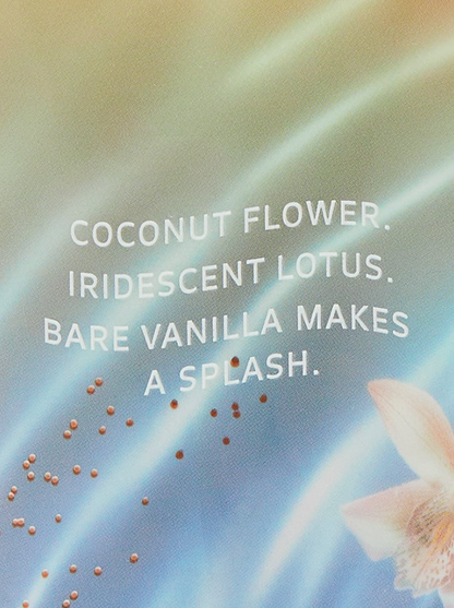 Hidratante Corporal Bare Vanilla SPLASH Victoria's Secret  - Edição Limitada