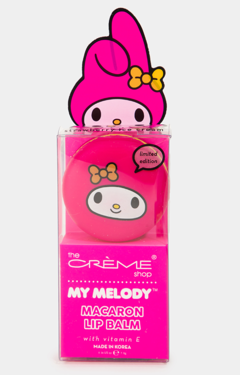 The Crème Shop x My Melody - Macaron Lip Balm (Strawberry Ice Cream)