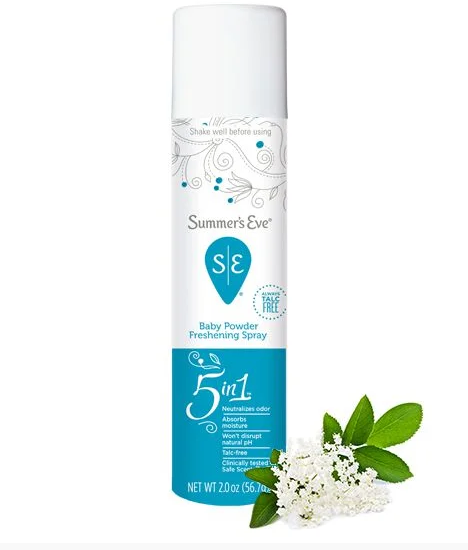 Summer's Eve Baby Powder Freshening Spray