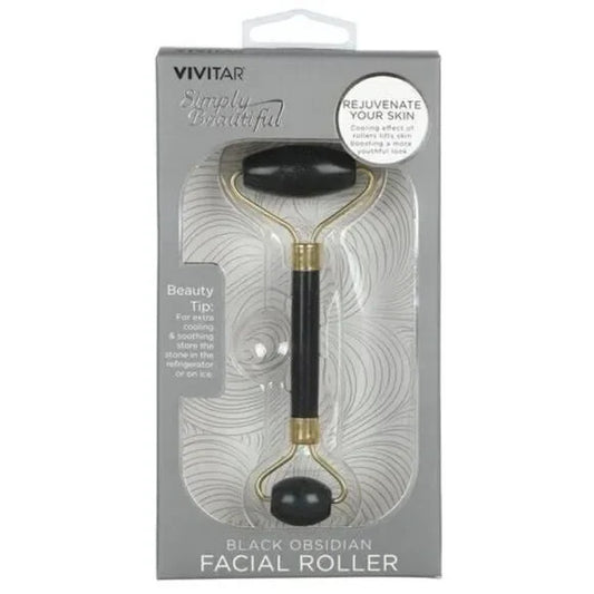 Vivitar Simply Beautiful Black Obsidian Facial Roller