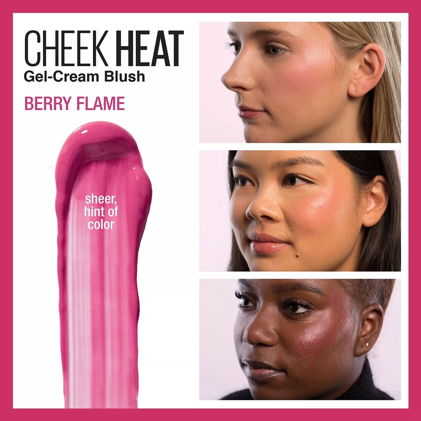 Maybelline Cheek Heat Gel-cream Blush #35 Berry Flame